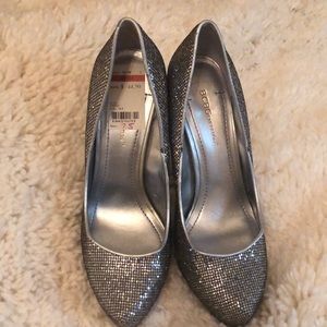 BCBG Bling Parade high heels. Never worn